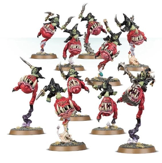 Warhammer AOS: Gloomspite Gitz - Squig Hoppers | Noble Warrior Gaming