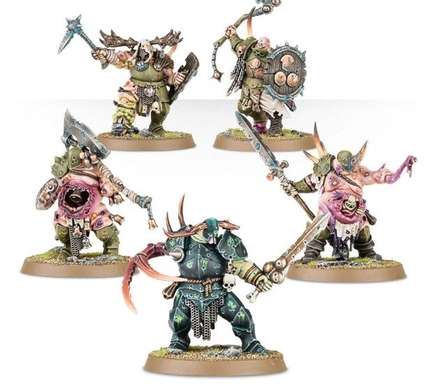 Warhammer AOS: Maggotkin of Nurgle - Putrid Blightkings | Noble 
